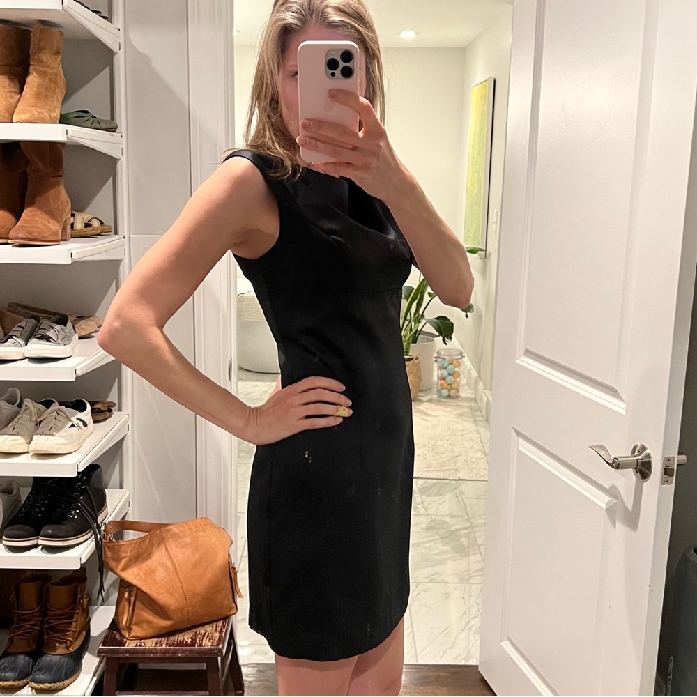 Vintage BGBG Satin Sheath Mini Dress